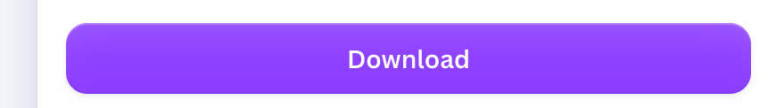 Purple Download button at the bottom of the Canva export panel